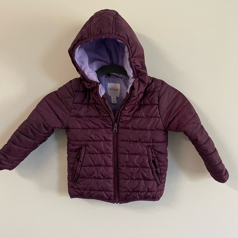 3T girls hooded jacket